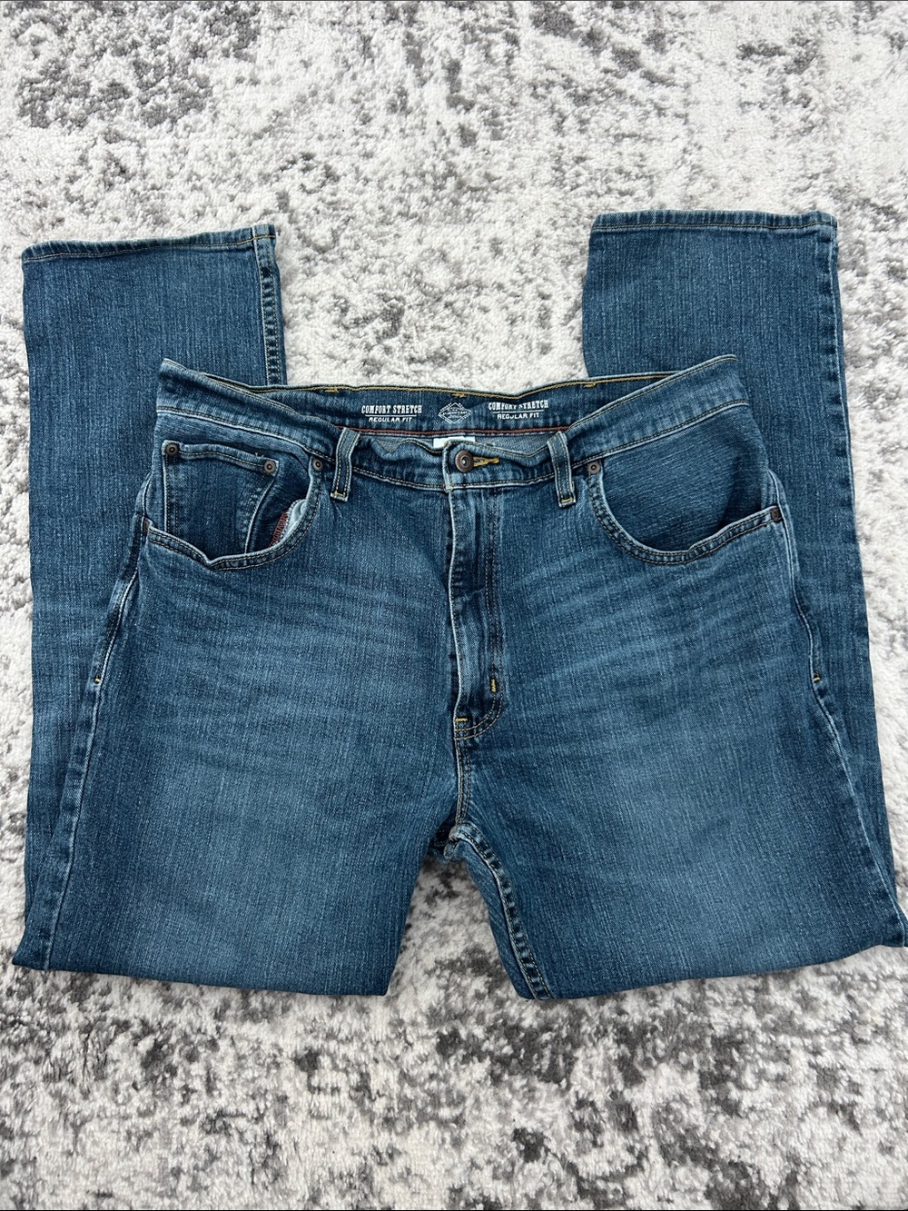 St. John’s Bay, Regular Fit, Classic Men's Blue Denim Jeans 36x30
